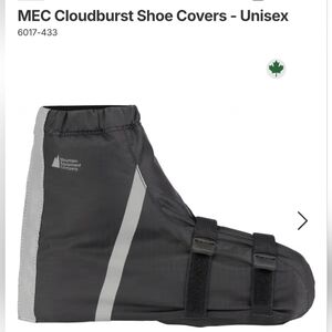 MEC Cloudburst Shoe Covers - XL Waterproof
